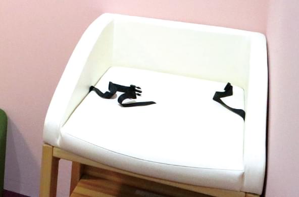 オムツ替えも安心