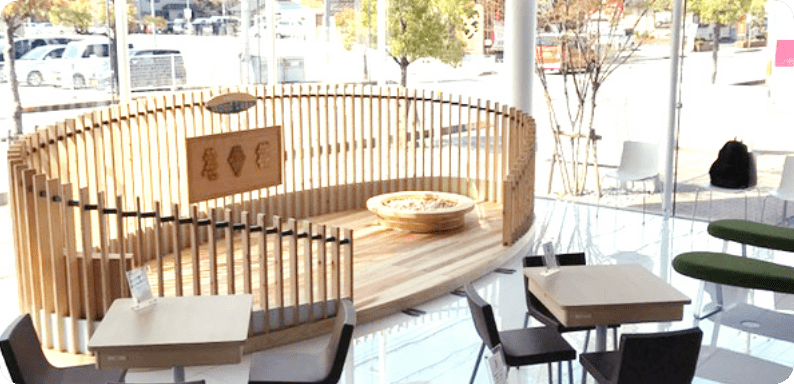 木育ひろばは、東京おもちゃ美術館と連携しています