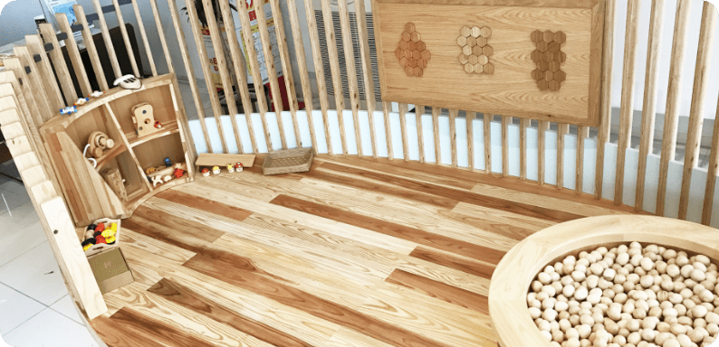 木育ひろばは、東京おもちゃ美術館と連携しています