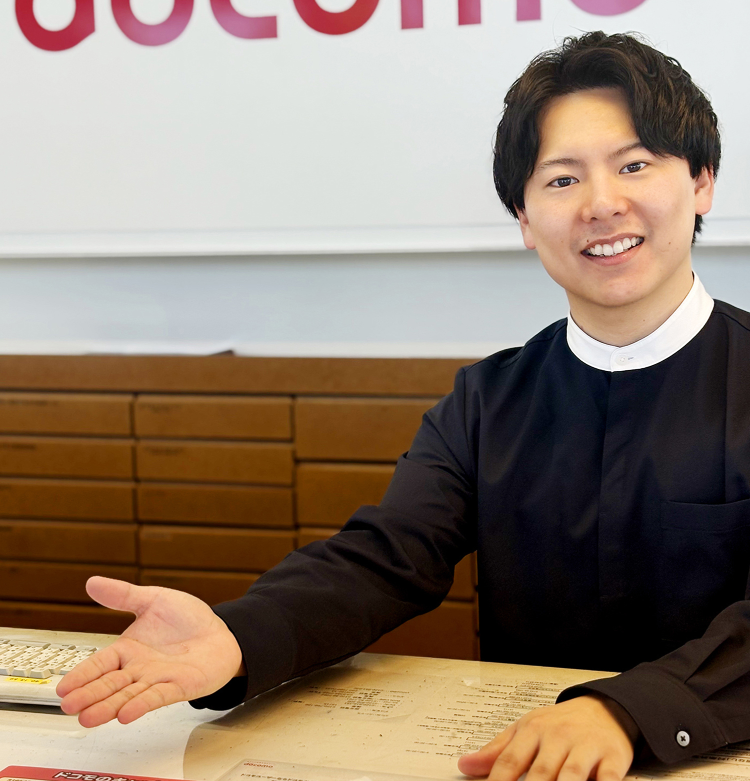 一人ひとりのお客様と真摯に向き合うことが、笑顔につながる。